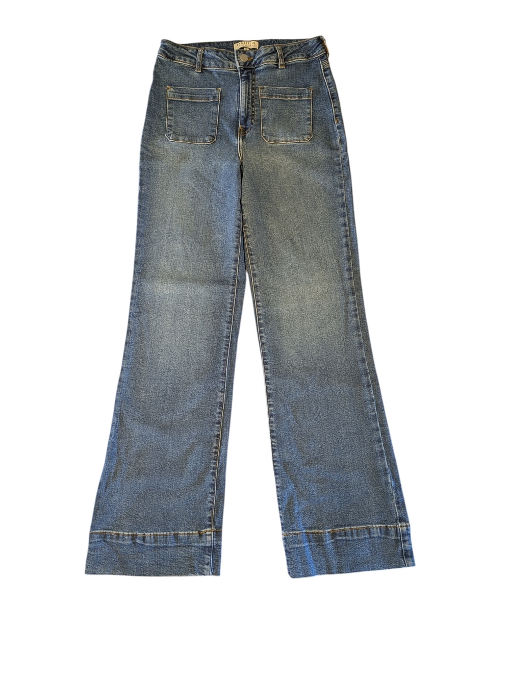 Bagatelle Collection Jeans Wide-Leg High Rise 28" Waist 30" Inseam